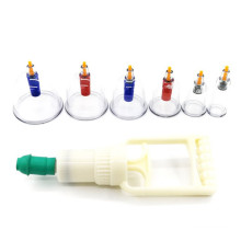 12pcs gros ensemble de ventouses Hijama ensemble de ventouses de sang en plastique ensemble de ventouses sous vide